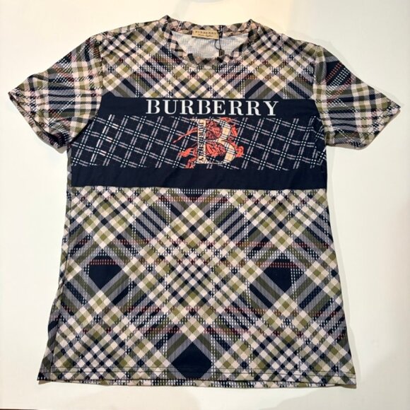 Other - Plaid Logo Graphic T-Shirt Streetwear Designer Inspired Cotton Tee